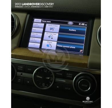 Landrover Disco Carplay & Android Auto